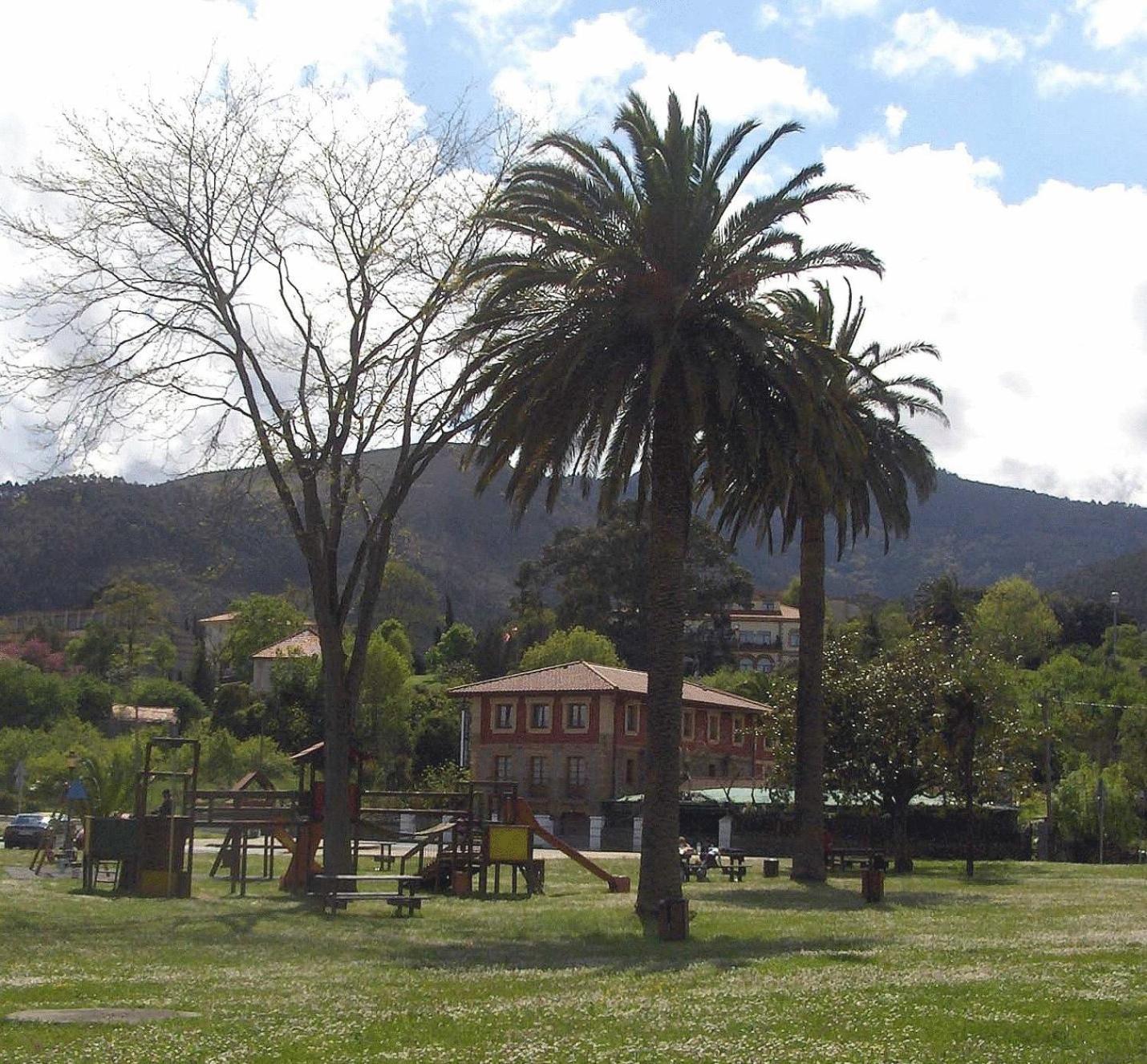 Hotel Rural Las Palmeras Muskiz Bagian luar foto